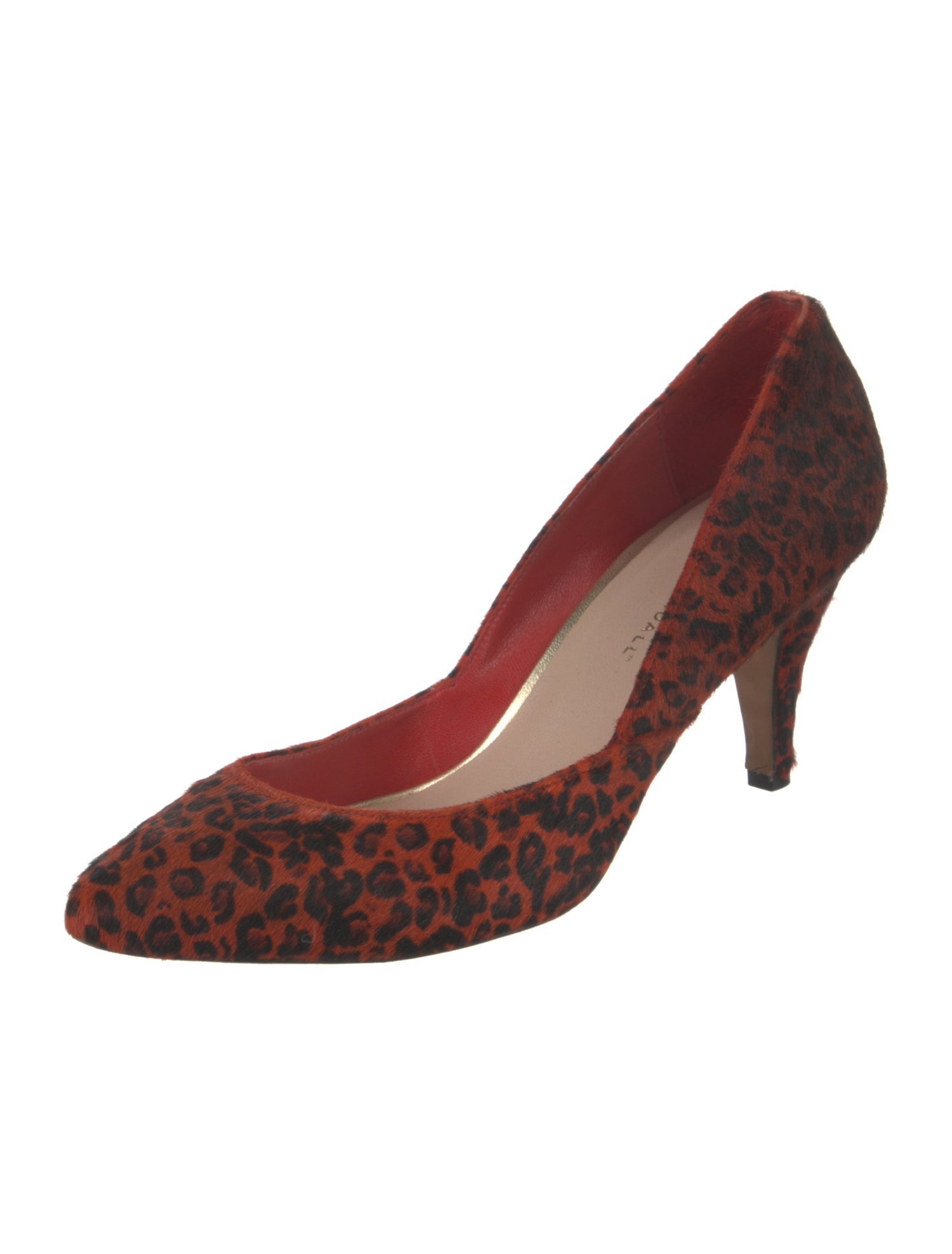 Loeffler Randall Ponyhair Printed Pumps